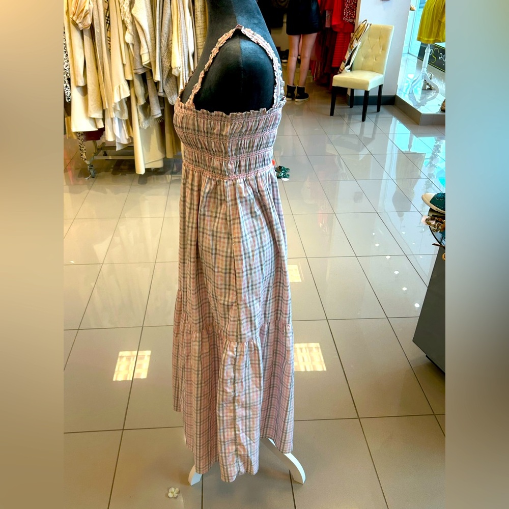 Plaid French Collection Sundress - Picture 3 of 4